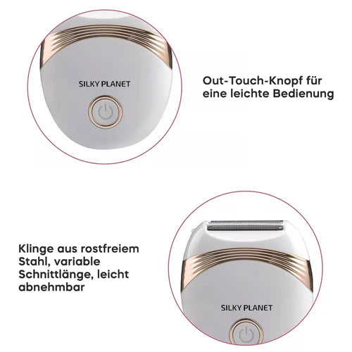 Elektrischer Mini Rasierer SilkyGo