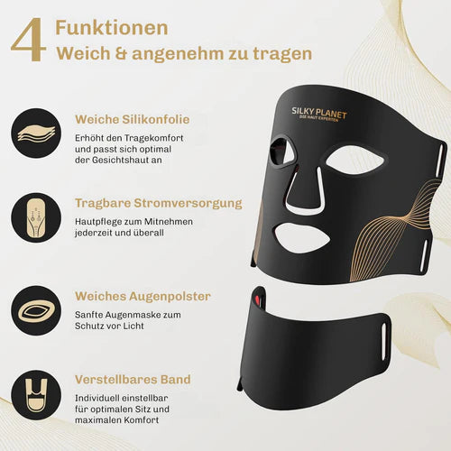 LED Lichttherapie Maske LUMIDARK